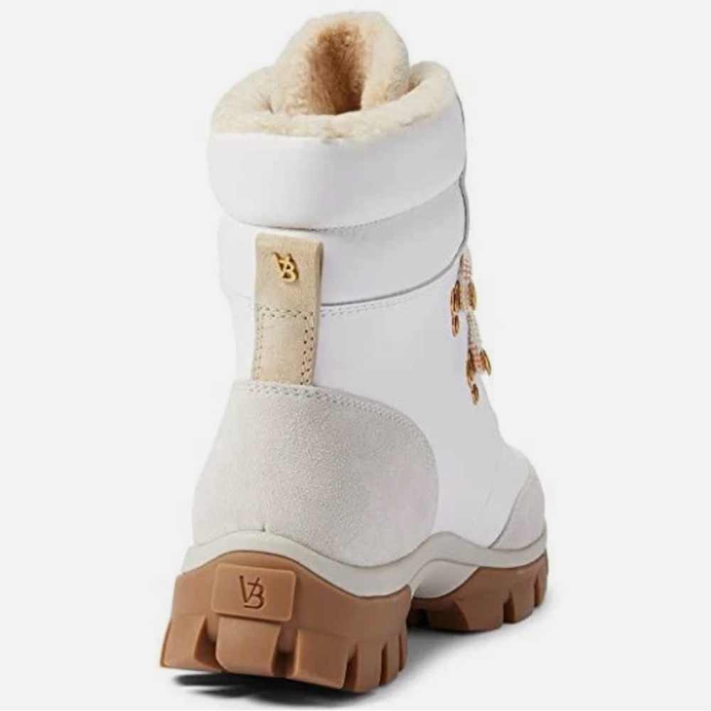 Veronica Beard 'Galina' Shearling Lined Water Resistant Boots - 37 / 7 - Picture 4 of 7